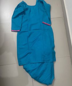 Blue Kurta and Salwar Set
