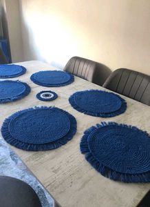 Handmade Macrame Coaster table placemats 2