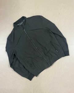 Black Lightweight Bomber Jacket