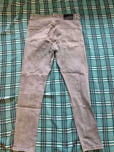 Gray Denim Jeans