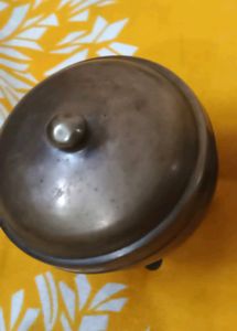 3 Antique Vintage BRASS Box