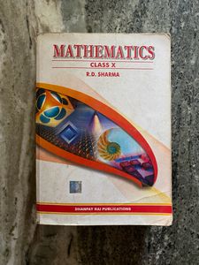 RD Sharma Class 10 Maths Guide