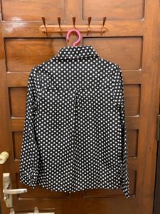 Polka Dot Long Sleeve Shirt
