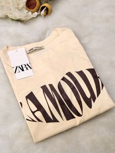 1st copy t shirt of zara for women/half sleeves