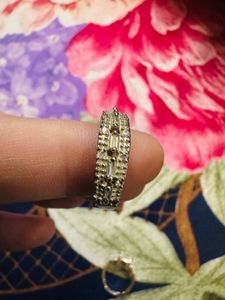 Sparkling Bangle Set And Finger Rings