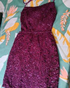 Lace Mini Party Dress