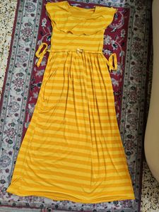Ankle Length Acrylic Dress
