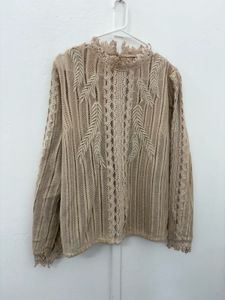 Lace Long Sleeve Top
