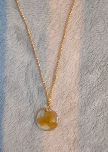 Resin Pendant with chain