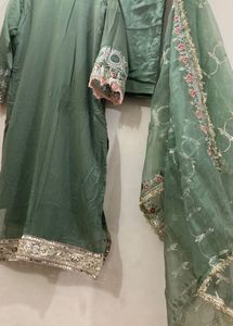 Elegant Green Kurta Set