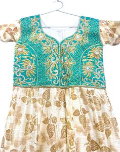 Embroidered frock