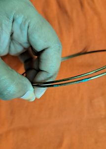 Set Of 2 Pairs Hoop Earrings Gold And Silver