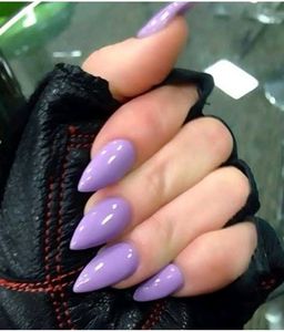 Lavender Nails