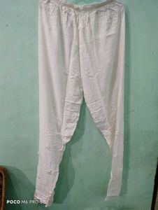 White Embellished Tauzar