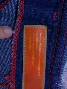 Girls Navy Blue Jeans