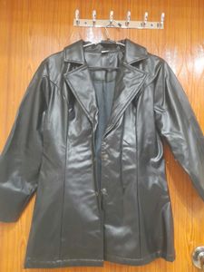 Black Blazer Leather Jacket