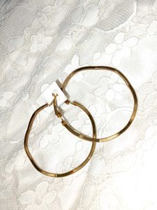 Gold Hoop Earrings