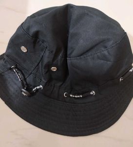 Black Sport Bucket Hat