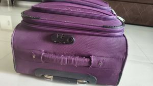 Purple Travel Bag