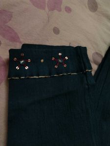 Olive Green Suit Salwar