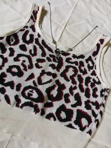 PRICE DROP❗️Y2k Cheetah Print Crop Tank