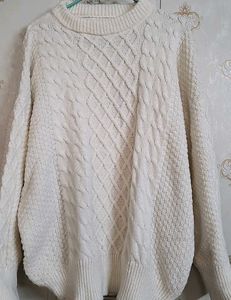 Cozy Cable Knit Oversized Sweater