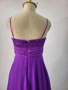 Purple Party Dress