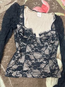 Black Lace Bodysuit
