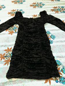 Black Bodycone One Piece