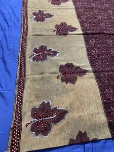 Beautiful Maroon Color Saree