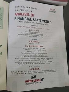 12th Cbse Accountancy Financial Statement Ts Greh
