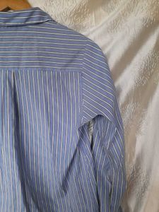 Striped Button-Down Shirt