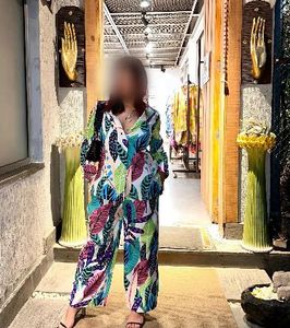 Leaf Print Co-ord Set