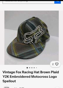 Fox Racing Plaid Cap