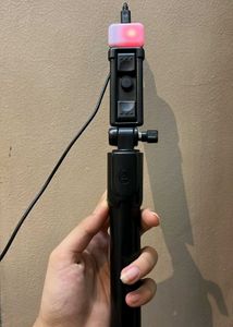 New Bluetooth Tripod Stand With Selfie Light