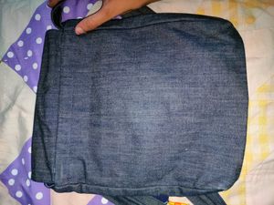 Denim Art Sling Bag