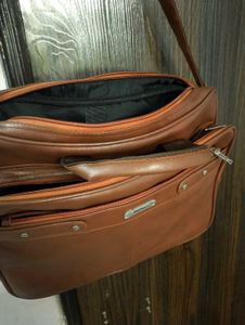 Leather Laptop Office Bag