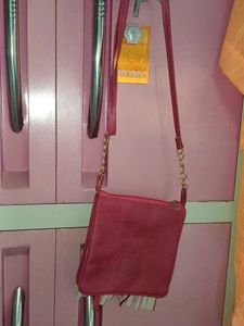Red Sling Bag