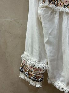 Embroidered Boho Jacket