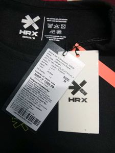 HRX Black T-Shirt For womens- New with Tags