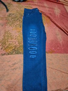Dark Blue Denim Jeans