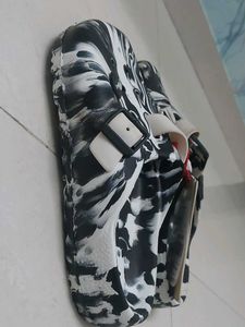 Black and white Crocks