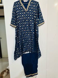 Elegant Blue Kurta Set