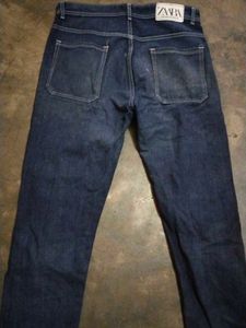 Dark Blue Denim Jeans