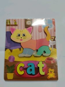 Cat Wooden Puzzle