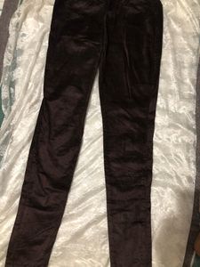 Brown Velvety Jeans
