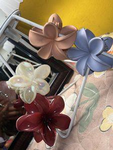 Flower Hair Clip Set of 4