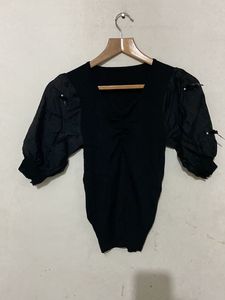 Black T Shirt For Woman