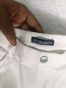 Cream Pants