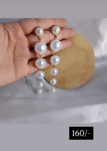 Elegant Pearl Drop Earrings